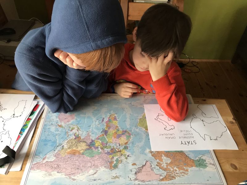 Jak naučit děti hledat v mapě